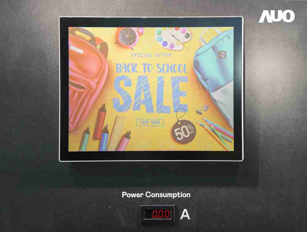 牛牛游戏展示胆固醇液晶超低耗能户外全彩显示器，，，，ChLC（胆固醇液晶）以双稳态技术使静态显示零功耗，，具省电、、、、高彩度、、环保的特性，，，，还整合软硬件系统解决方案，，，，可透过单一云端平台管理